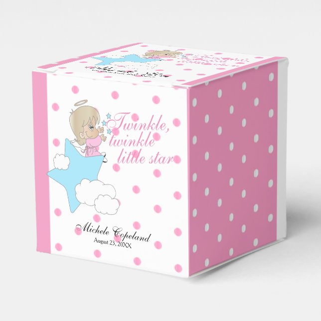 Ballotins Twinkle, Twinkle Little Star - Baby Girl Merci (Verso)