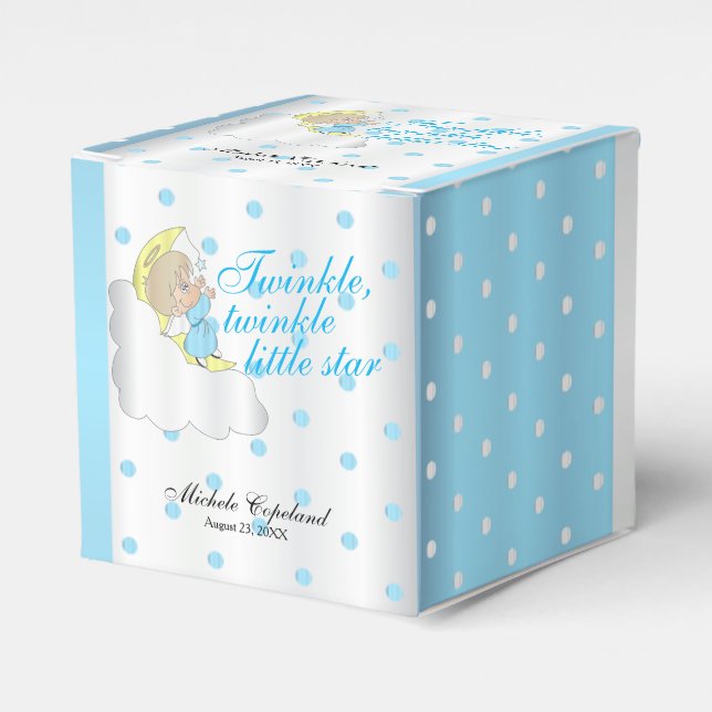 Ballotins *Twinkle, Twinkle Little Star-  Merci Bébé Garçon (Verso)