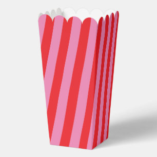 Ballotins Typographie audacieuse, mariage rose et rouge