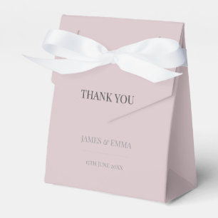 Ballotins Typographie Élégante Minimaliste Rose Crépusculair