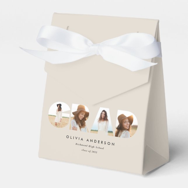 Ballotins Typographie géométrique moderne diplôme d'arc phot (Verso)