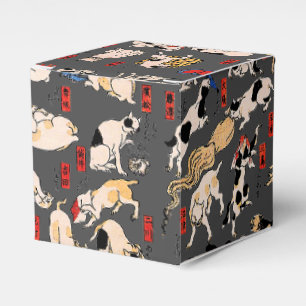 Ballotins Ukiyo-e Chat Japonais Vintage : Kuniyoshi