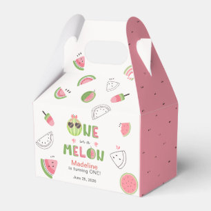 Ballotins Un bébé fille pour un melon Pastèque Premier Anniv