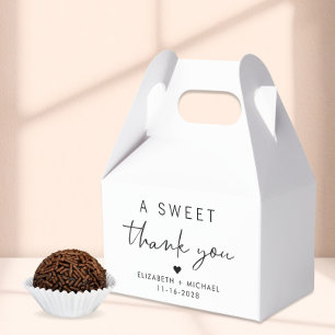 Ballotins Un Chic Mariage Merci Cadeau