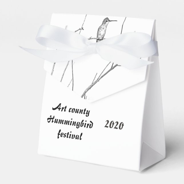 Ballotins Un colibri sur un bâton (Verso)