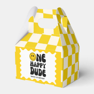 Ballotins Un Joyeux Mec Happy Face Boy Premier anniversaire