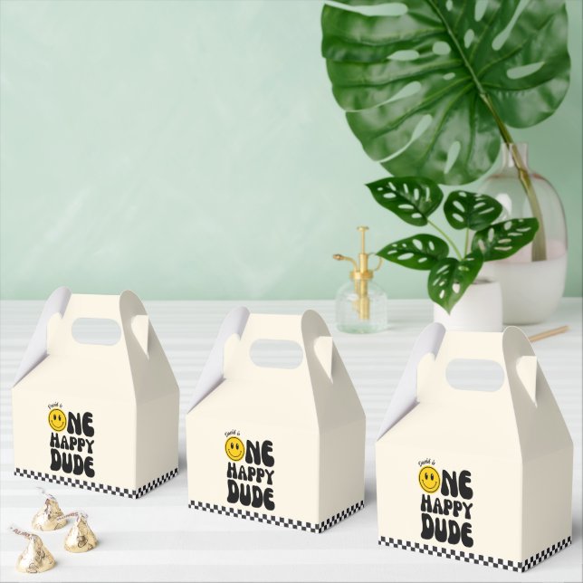 Ballotins Un Joyeux Mec Happy Face Boy Premier anniversaire (Multiple)