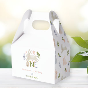 Ballotins Un Lapin Est Une Fille 1Er Anniversaire Merci