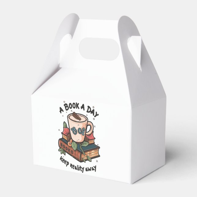 Ballotins Un livre par jour éloigne la réalité (Verso)