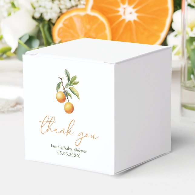 Ballotins Un petit amour arrive Bébé orange Fête Prénatale (Créateur téléchargé)