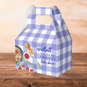 Ballotins Un petit boulet de viande est en route Baby Shower
