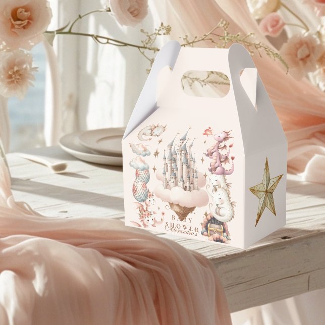 Ballotins Un petit dragon se trouve sur le Baby shower Way (Créateur téléchargé)