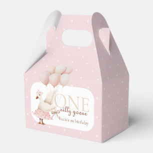 Ballotins Un Silencieux Goose Pink Pastel 1er Anniversaire