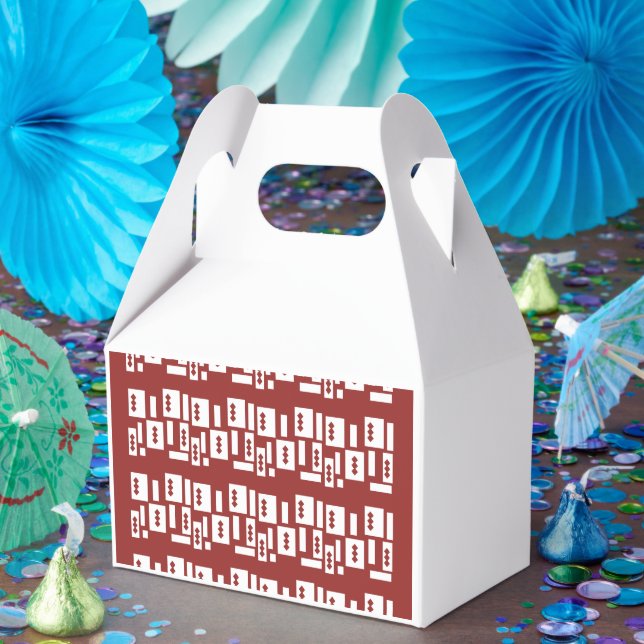 Ballotins Un tapis rouge avec un motif texturé est étalé sur (Fête)