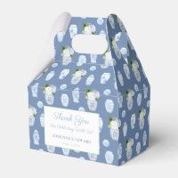 Un vieux nouveau Wedding shower bleu emprunté