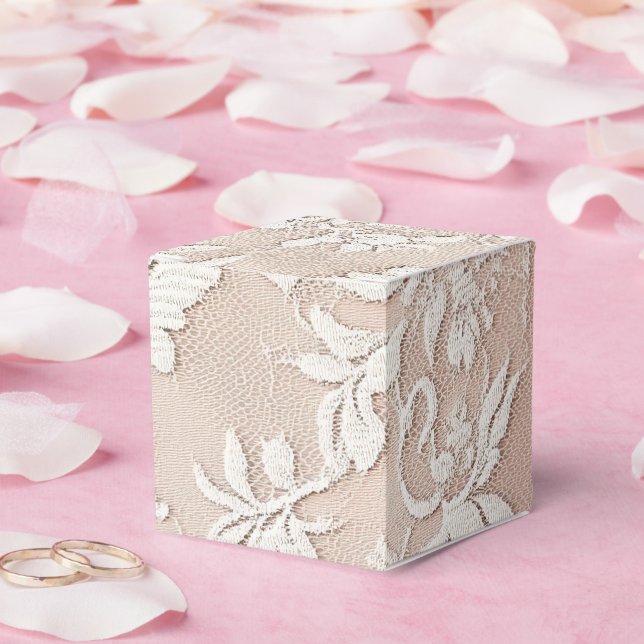 Ballotins Une conception de la série dentelle rose #14 (Mariage)