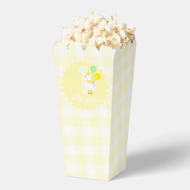 Ballotins Une drôle d'oie Gingham 1er anniversaire (Sauté)
