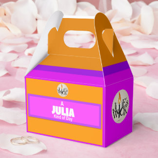 Ballotins Une impression de jour à la Julia avec le logo de