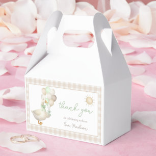 Ballotins Une oie sotte, ballons, Ballotin rétro En vichy