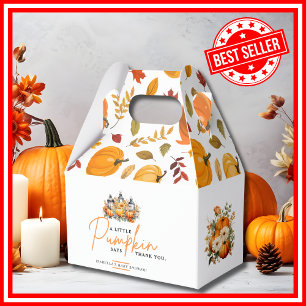 Ballotins Une petite citrouille automne floral Baby Shower