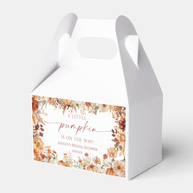 Ballotins Une petite fête de bébé florale rustique de citrou (Verso)