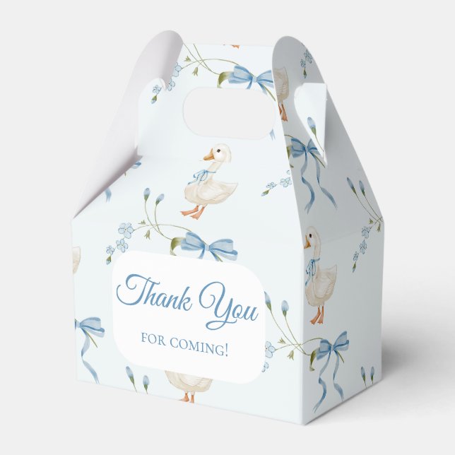 Ballotins Une Petite Oie Silencieuse Aquarelle Anniversaire (Verso)