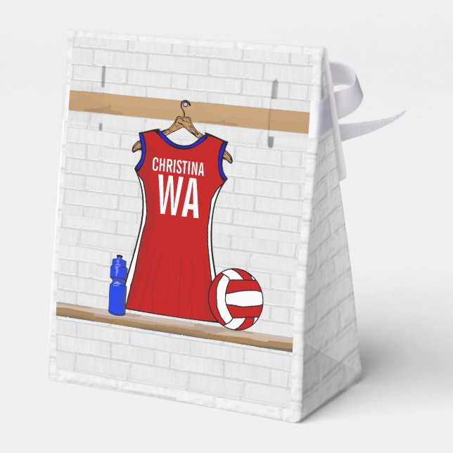 Ballotins uniforme Netball personnalisé (Arrière)