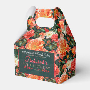 Ballotins Unique Rose Anniversaire Ballotin Pour Cadeaux De 