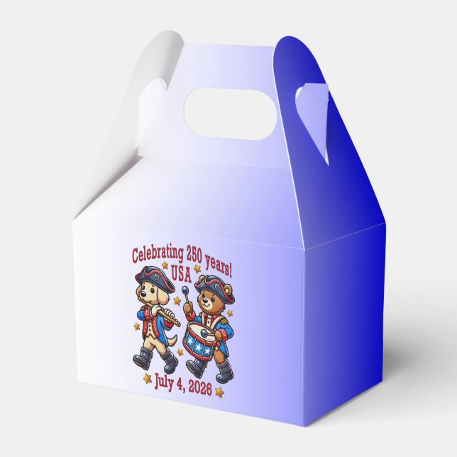 Ballotins USA 250th Anniversary Souvenir - Patriotique (Verso)