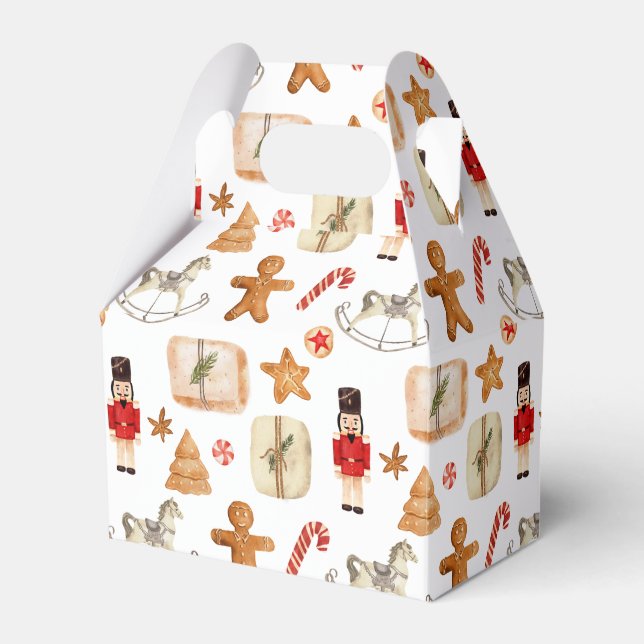 Ballotins Vacances d'hiver Noisette Motif biscuit (Verso)