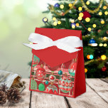 Ballotins Vacances traditionnelles Red Green Plat<br><div class="desc">Améliorez vos fêtes de vacances avec le design "traditionnel des vacances rouges et vertes", parfait pour ajouter une touche festive à votre maison et vos cadeaux. Ce design classique présente des ornements magnifiquement illustrés contre un arrière - plan de plaid intemporel, ce qui en fait l'idéal pour envelopper du papier,...</div>