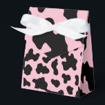 Ballotins Vache blanche noire et rose Imprimer<br><div class="desc">Éléments correspondants disponibles.</div>