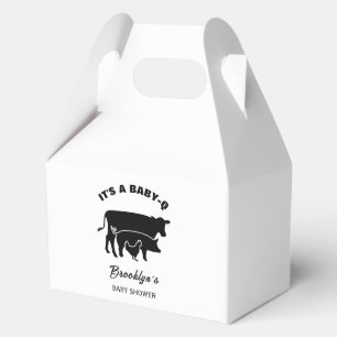 Ballotins Vache porc poulet bébé barbecue Baby shower barbec