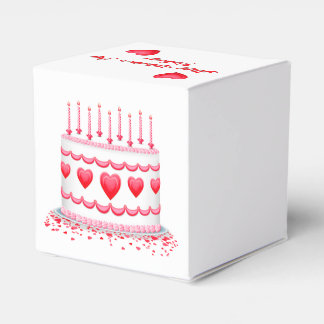 Ballotins Valentine's Day Birthday Cake Customizable Candles