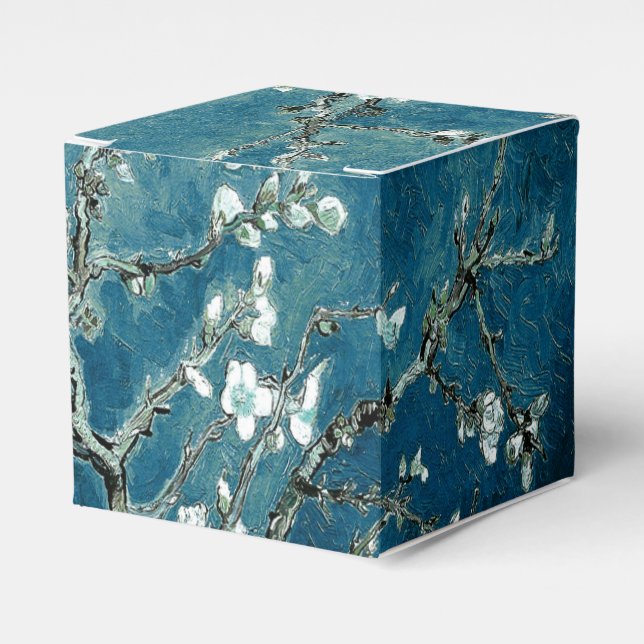 Ballotins Van Gogh Almond Blossoms : Turquoise foncé (Verso)