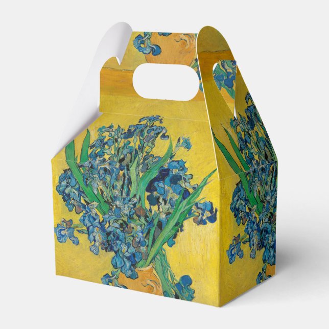 Ballotins Vase Van Gogh avec Iris Classic Impressionnisme (Verso)