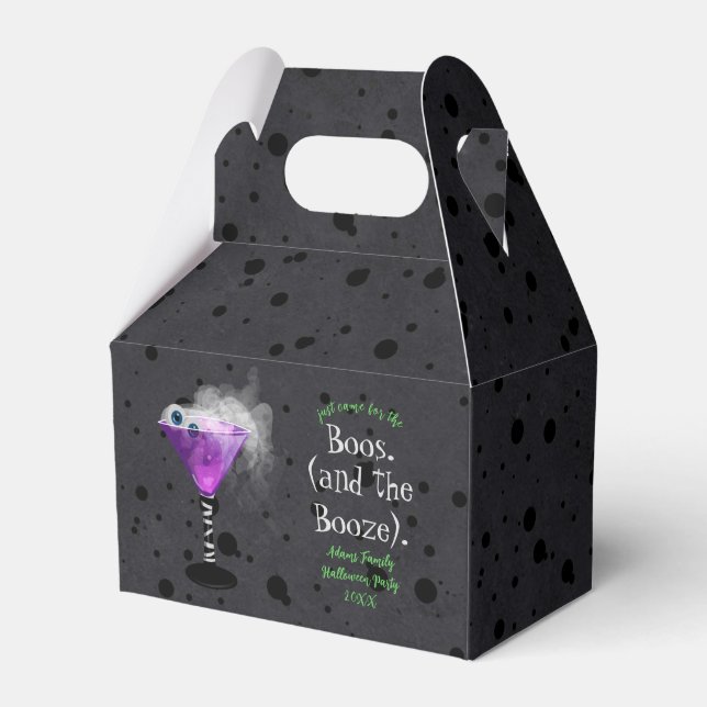 Ballotins Venu pour le Boos et Booze Adult Halloween Party (Verso)