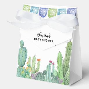 Ballotins Verdure rustique Baby shower Taco Fiesta Cactus