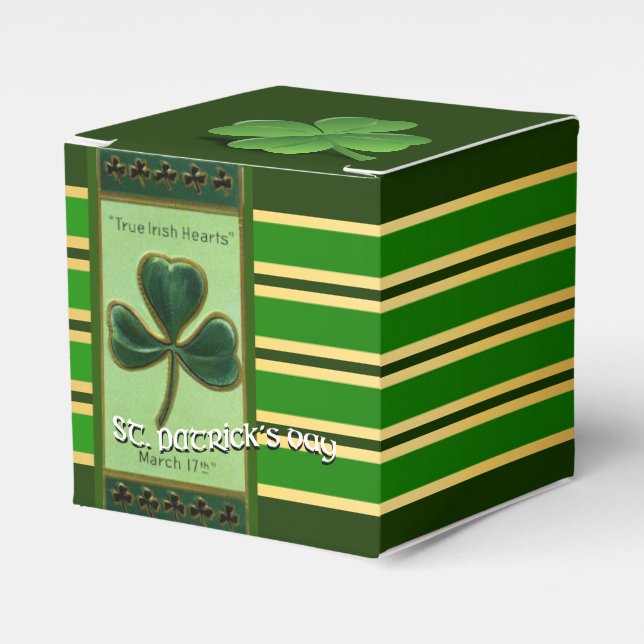 Ballotins Véritable cœur irlandais St Patrick's Day CFB (Verso)