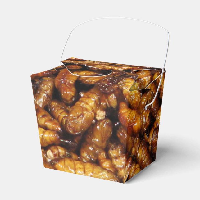 Ballotins Vers de soie frits ... Thai Street Food (Verso)