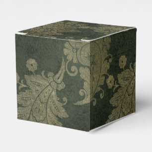 Ballotins Vert et or vintage damask