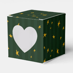 Ballotins Vert étoile rayure fêtes Noël