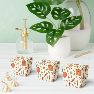 Ballotins Vibrant Birthday Party Seamless Pattern