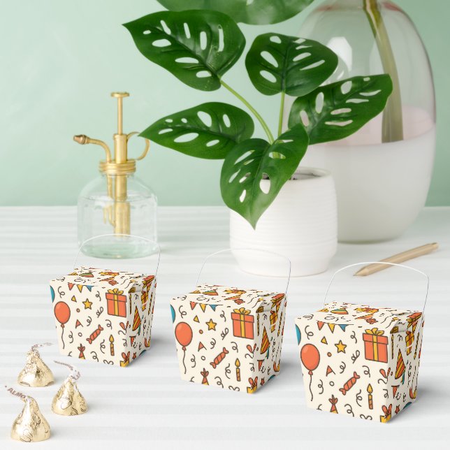 Ballotins Vibrant Birthday Party Seamless Pattern (Multiple)