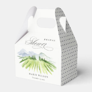 Ballotins Vignoble rustique Fête des mariées de montagne