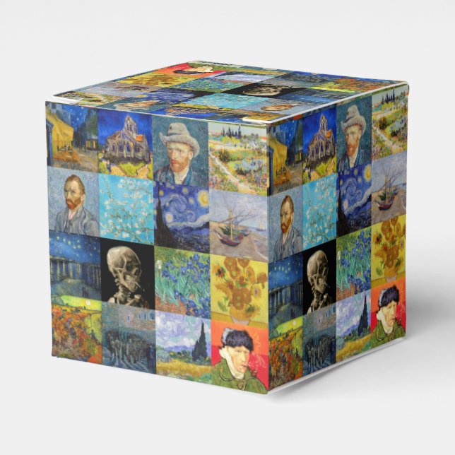 Ballotins Vincent van Gogh - chefs-d'oeuvre Mosaic Patchwork (Verso)
