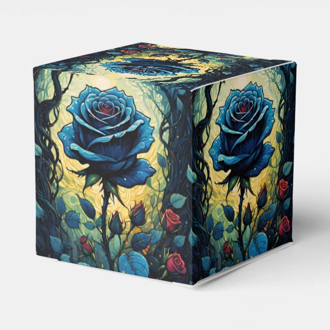 Ballotins Vins Roses bleus 1 Cube (Arrière)