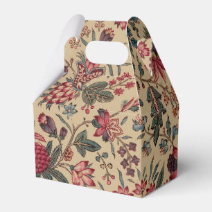 Ballotins Vintage Broderie Antique Florale Ameublement