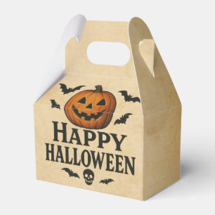 Ballotins Vintage/classique Happy Halloween jack-o-lantern