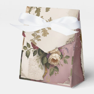 Ballotins Vintage Floral - Favor Box